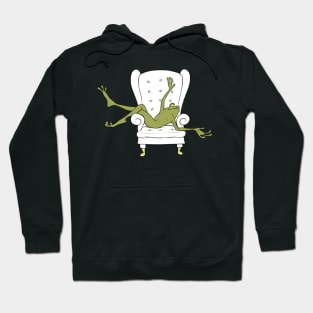 lounge frog Hoodie